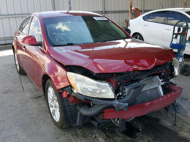 2G4GS5ER3D9163844 - 2013 BUICK REGAL PREM RED photo 1