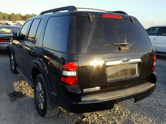 1FMEU64E48UA65498 - 2008 FORD EXPLORER E BLACK photo 3