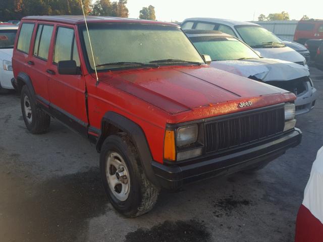 1J4FJ68S1RL254659 - 1994 JEEP CHEROKEE RED photo 1