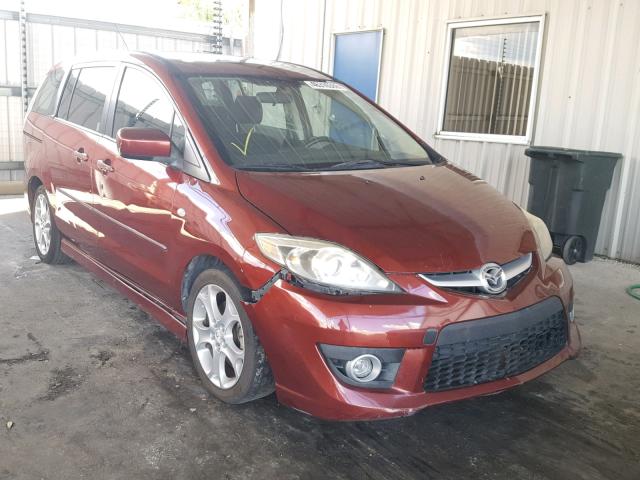 JM1CR293190336300 - 2009 MAZDA 5 BURGUNDY photo 1