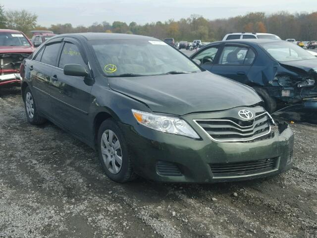 4T1BF3EK7AU575916 - 2010 TOYOTA CAMRY BASE GREEN photo 1