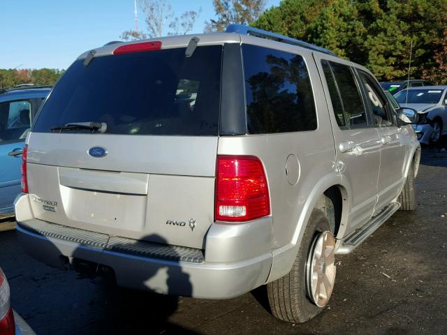 1FMZU85W73UB48128 - 2003 FORD EXPLORER L SILVER photo 4