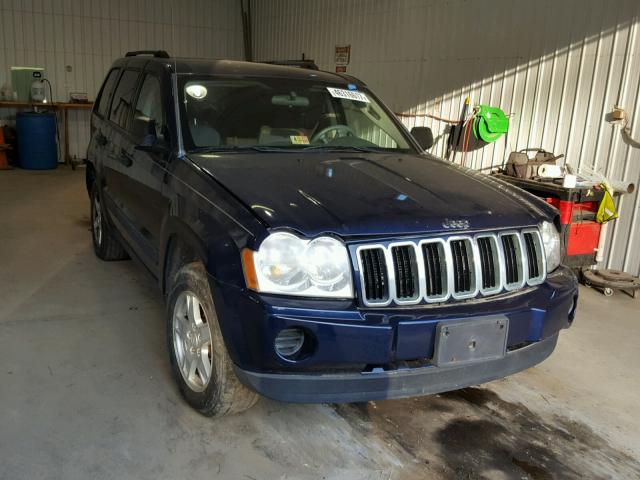 1J4GR48K15C708906 - 2005 JEEP GRAND CHER BLUE photo 1