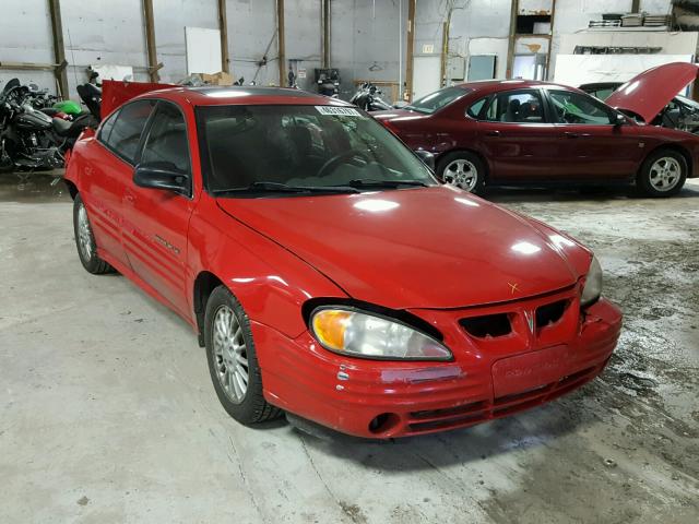 1G2NF52TX1M531939 - 2001 PONTIAC GRAND AM S RED photo 1