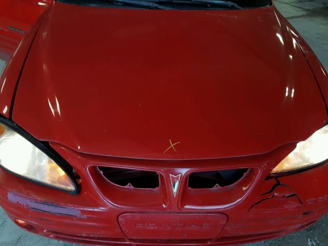 1G2NF52TX1M531939 - 2001 PONTIAC GRAND AM S 红色 照片 7