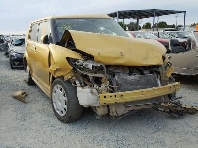 JTLKE50E181055974 - 2008 TOYOTA SCION XB GOLD photo 1