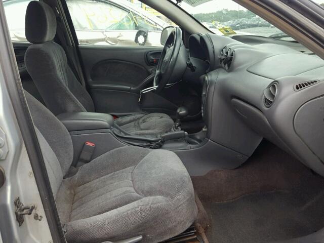 1G2NE52E1XC509766 - 1999 PONTIAC GRAND AM S 银色 照片 5