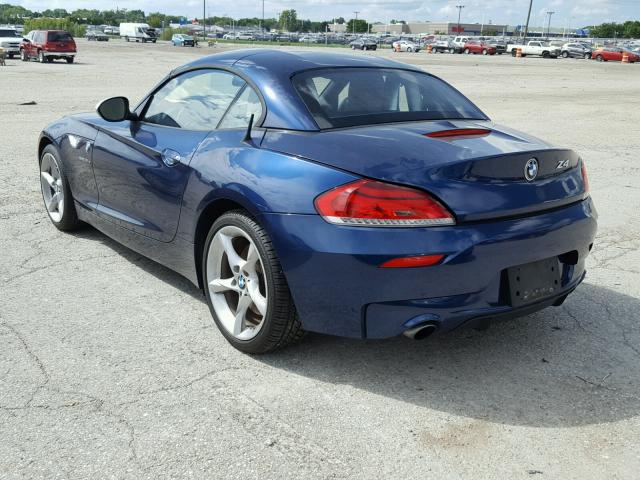 WBALM1C53BE393977 - 2011 BMW Z4 SDRIVE3 Azul foto 3