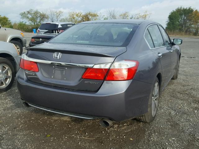 1HGCR2F52FA138824 - 2015 HONDA ACCORD SPO GRAY photo 4