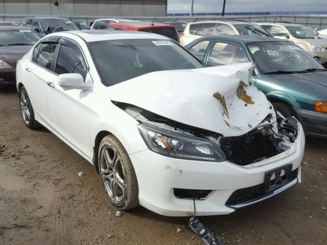 1HGCR2F74FA268508 - 2015 HONDA ACCORD EX WHITE photo 1