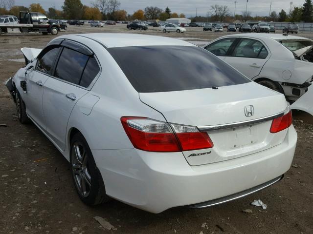 1HGCR2F74FA268508 - 2015 HONDA ACCORD EX WHITE photo 3