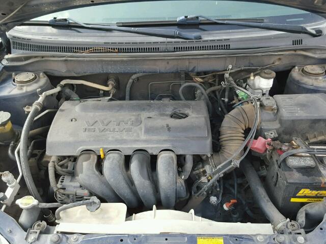 1NXBR32EX4Z333812 - 2004 TOYOTA COROLLA CE BLUE photo 7