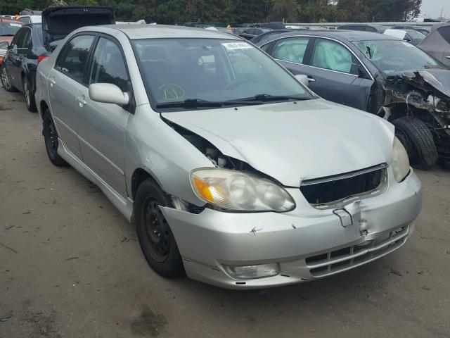 1NXBR32E13Z062265 - 2003 TOYOTA COROLLA CE SILVER photo 1