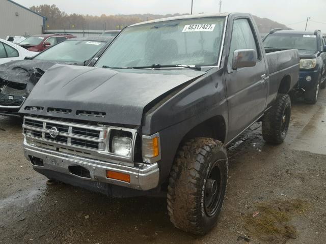 1N6SD11Y0NC335639 - 1992 NISSAN TRUCK GRAY photo 2