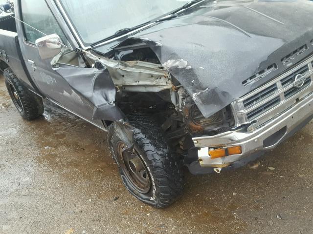 1N6SD11Y0NC335639 - 1992 NISSAN TRUCK GRAY photo 9