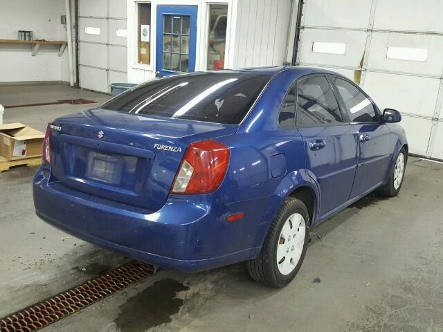 KL5JD56Z17K656787 - 2007 SUZUKI FORENZA BA BLUE photo 4