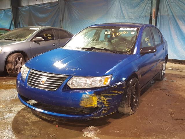 1G8AJ52F25Z138667 - 2005 SATURN ION LEVEL BLUE photo 2