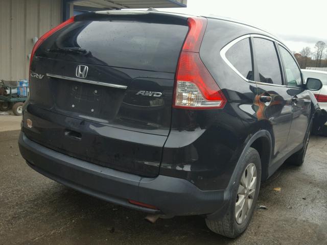 5J6RM4H7XCL001609 - 2012 HONDA CR-V EXL 黑色 照片 4