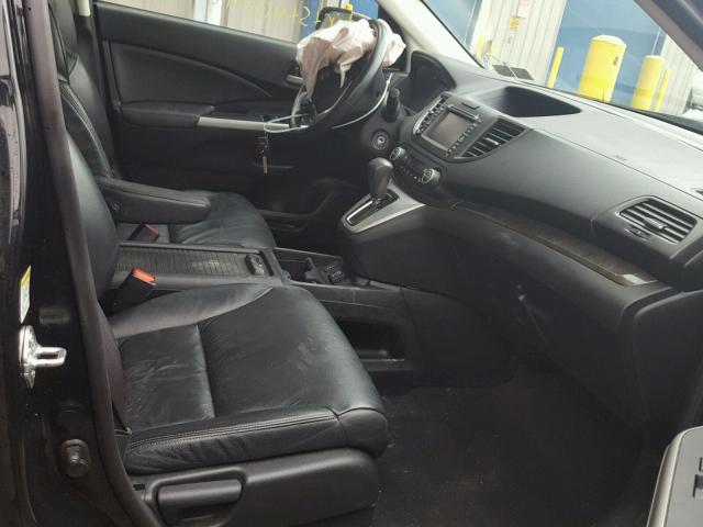 5J6RM4H7XCL001609 - 2012 HONDA CR-V EXL 黑色 照片 5