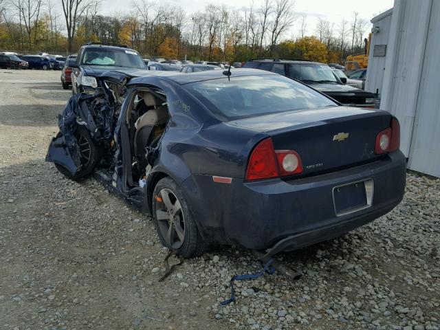 1G1ZJ57BX8F208106 - 2008 CHEVROLET MALIBU 2LT BLUE photo 3