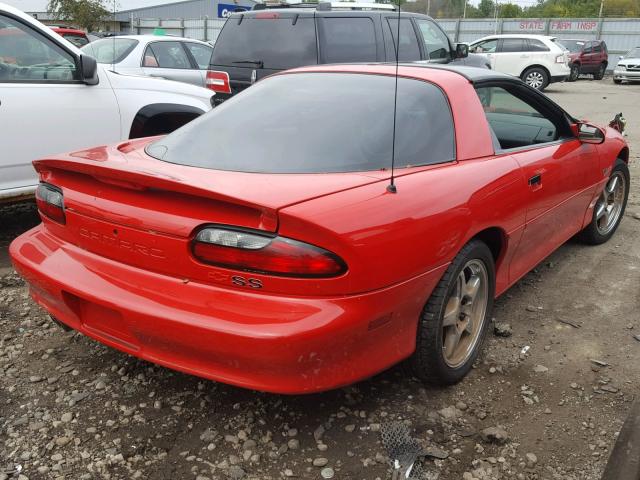 2G1FP22P7T2143440 - 1996 CHEVROLET CAMARO Z28 RED photo 4