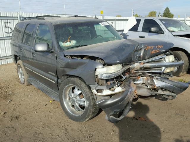 1GNEC13T72R286413 - 2002 CHEVROLET TAHOE C150 GRAY photo 1