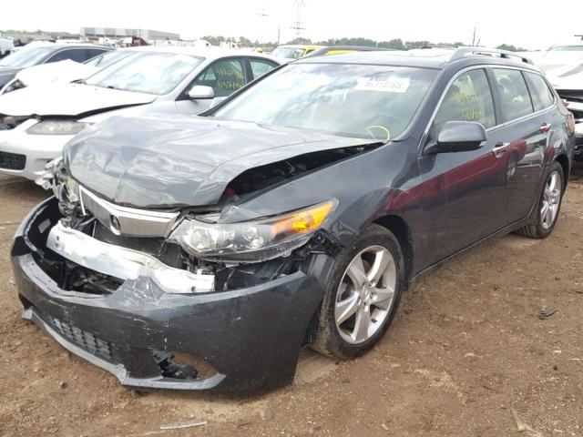 JH4CW2H6XCC002923 - 2012 ACURA TSX TECH BLACK photo 2