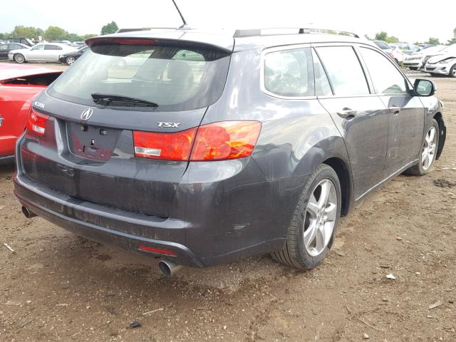 JH4CW2H6XCC002923 - 2012 ACURA TSX TECH BLACK photo 4