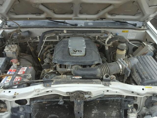 4S2DM58W014314922 - 2001 ISUZU RODEO SILVER photo 7