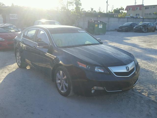 19UUA8F5XDA012335 - 2013 ACURA TL BLACK photo 1