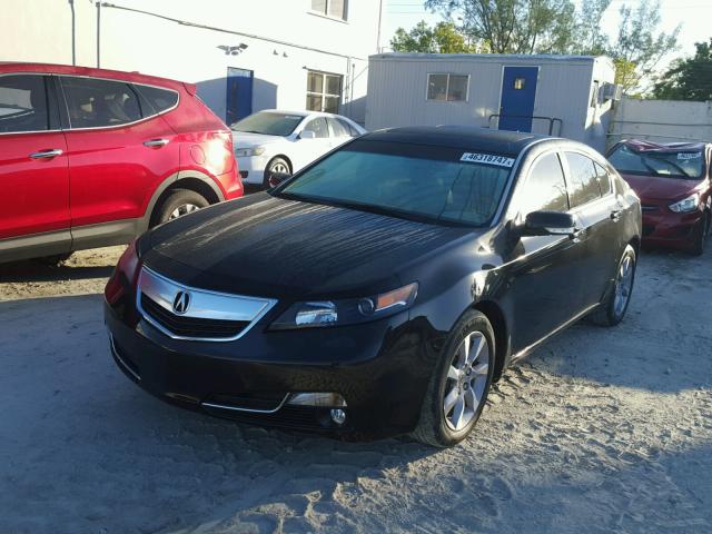19UUA8F5XDA012335 - 2013 ACURA TL BLACK photo 2