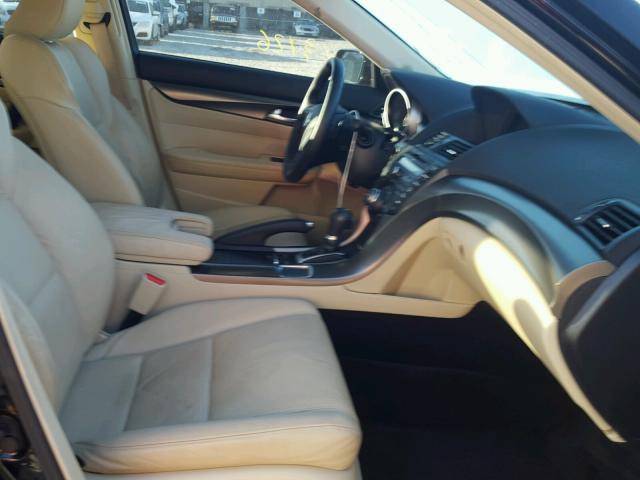 19UUA8F5XDA012335 - 2013 ACURA TL BLACK photo 5