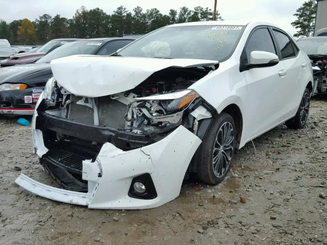 2T1BURHE6EC227448 - 2014 TOYOTA COROLLA L YELLOW photo 2