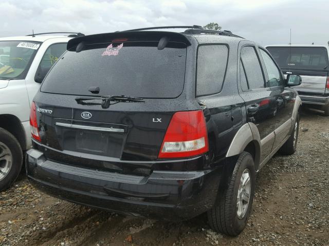 KNDJC733965622652 - 2006 KIA SORENTO EX GOLD photo 4