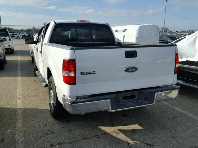 1FTPW12V17FA17540 - 2007 FORD F150 SUPER WHITE photo 3