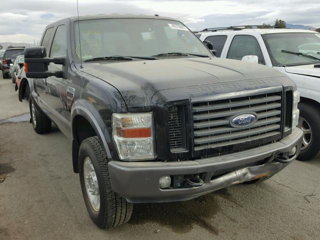 1FTSW21R68EA05413 - 2008 FORD F250 SUPER BLACK photo 1