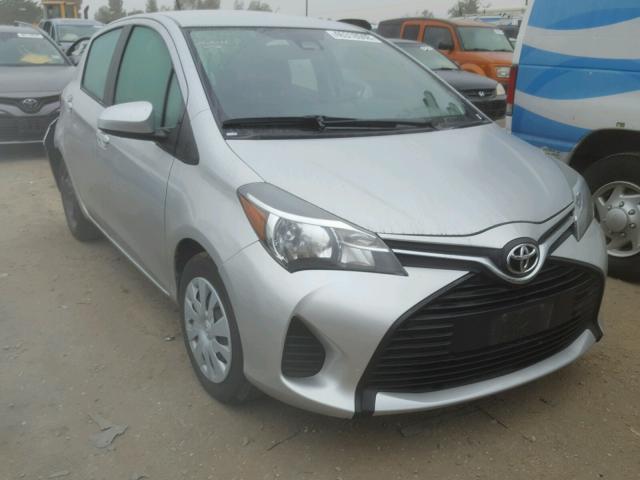 VNKKTUD39HA079385 - 2017 TOYOTA YARIS L SILVER photo 1