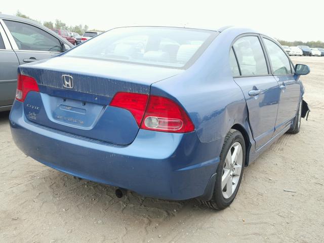 1HGFA16896L013509 - 2006 HONDA CIVIC EX Mavi foto 4