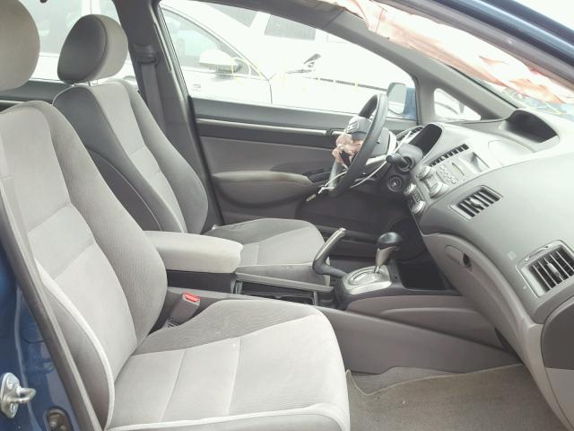 1HGFA16896L013509 - 2006 HONDA CIVIC EX Mavi foto 5