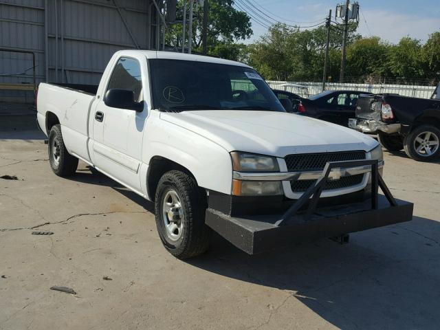 1GCEC14T73Z309729 - 2003 CHEVROLET SILVERADO WHITE photo 1