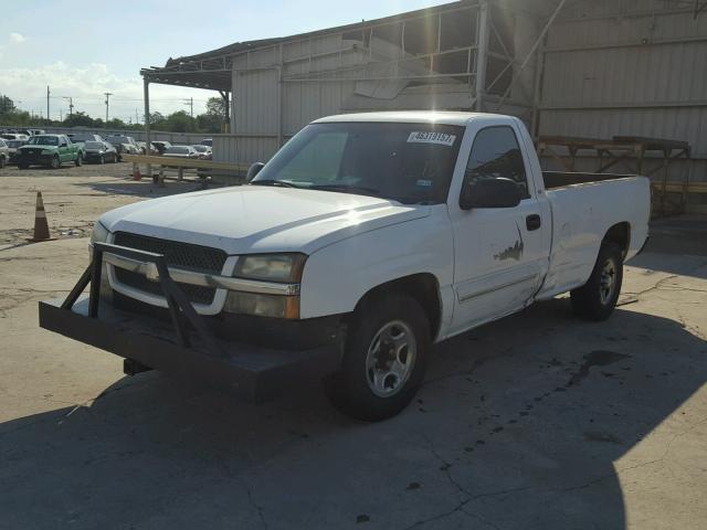 1GCEC14T73Z309729 - 2003 CHEVROLET SILVERADO WHITE photo 2