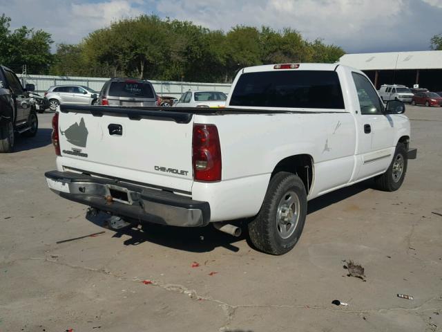 1GCEC14T73Z309729 - 2003 CHEVROLET SILVERADO WHITE photo 4