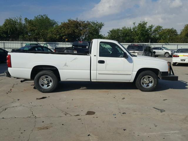 1GCEC14T73Z309729 - 2003 CHEVROLET SILVERADO WHITE photo 9