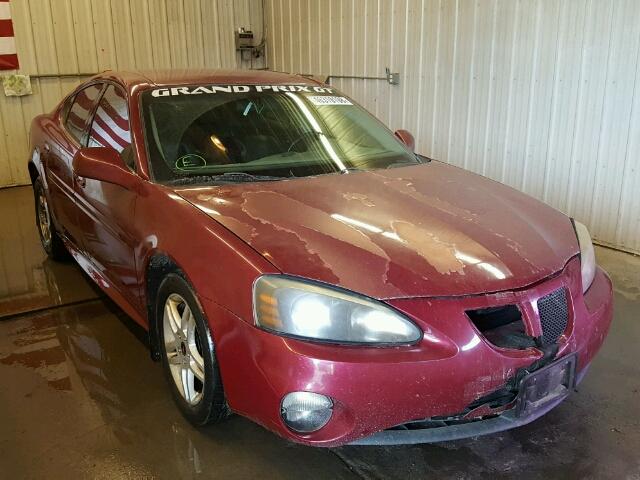 2G2WR524451337820 - 2005 PONTIAC GRAND PRIX MAROON photo 1