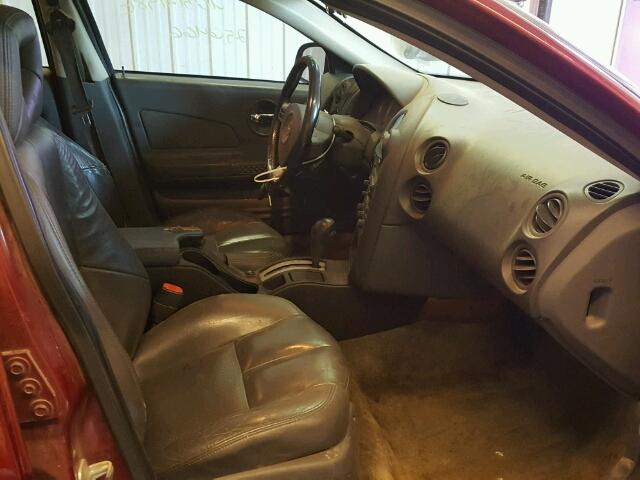 2G2WR524451337820 - 2005 PONTIAC GRAND PRIX MAROON photo 5