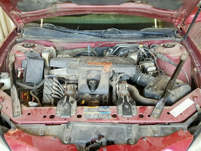 2G2WR524451337820 - 2005 PONTIAC GRAND PRIX MAROON photo 7
