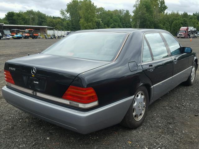 WDBGA57EXRA179518 - 1994 MERCEDES-BENZ S 600 BLACK photo 4