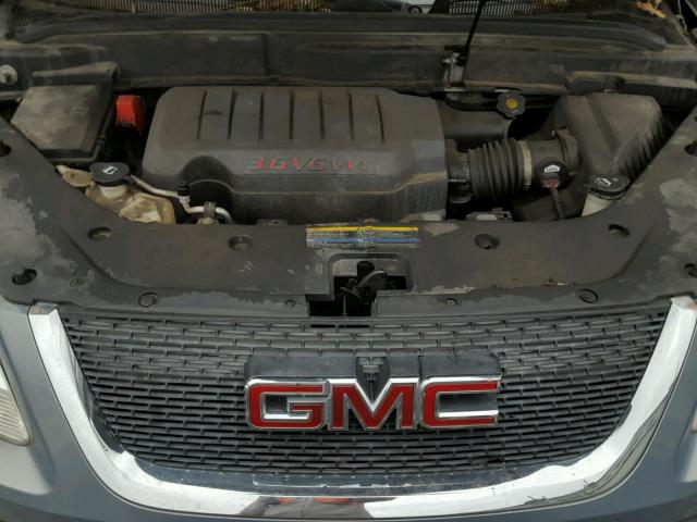 1GKEV33797J133785 - 2007 GMC ACADIA GRAY photo 7