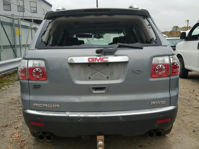 1GKEV33797J133785 - 2007 GMC ACADIA GRAY photo 9