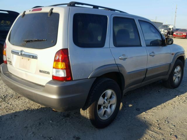 4F2YU09192KM32788 - 2002 MAZDA TRIBUTE LX SILVER photo 4